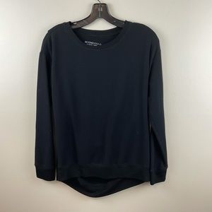 Black Beyond Yoga Cutout Sweatshirt L
